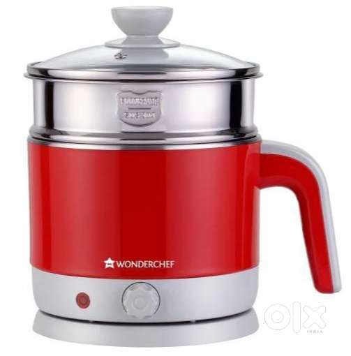 Wonderchef Luxe Multicook Stainless Steel 1.2 L Electric Kettle