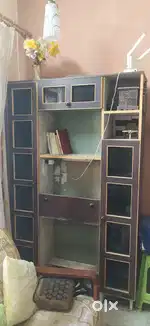 Study Table cum Almira 7x4