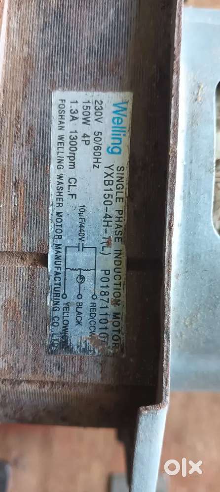 Washing machine motor