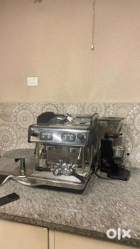 Expobar Zircon 2-Group Espresso coffee mechine + Grinder
