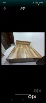 New Double bed palang 6x5 with storage