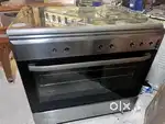 Elica gas stove with microwave