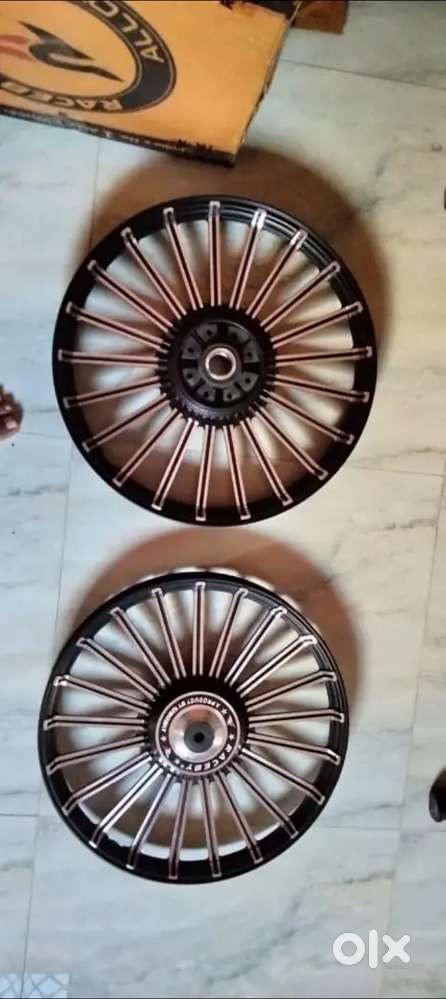 Yamaha Rx100 & Rx135 alloy wheels