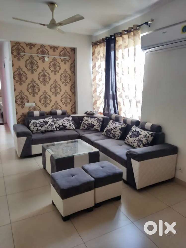 Newly furnished 3bhk airport road