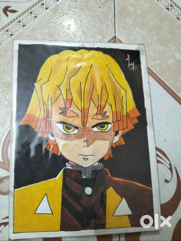 Infinity castle Zenitsu art by #pencil disaster cil disaster