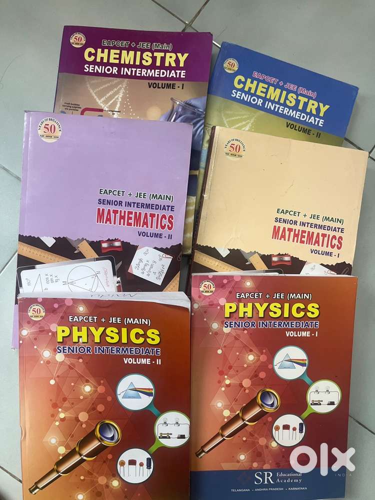 MPC EAPCET+JEE MAIN Intermediate 06 books