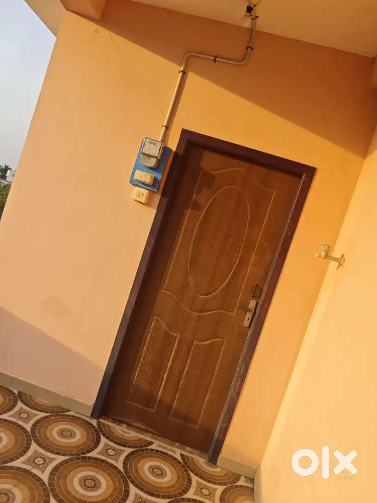 1RK Semi Furnished room in terrace with seperate washroom & bathroom