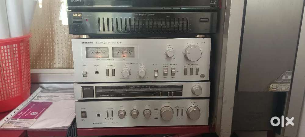 Technics SU-Z1...Pioneer SA-420 silver model... Pioneer tunerTX - 540