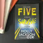 Five Survive by Holly Jackson – Used Once, Like New (Thriller)