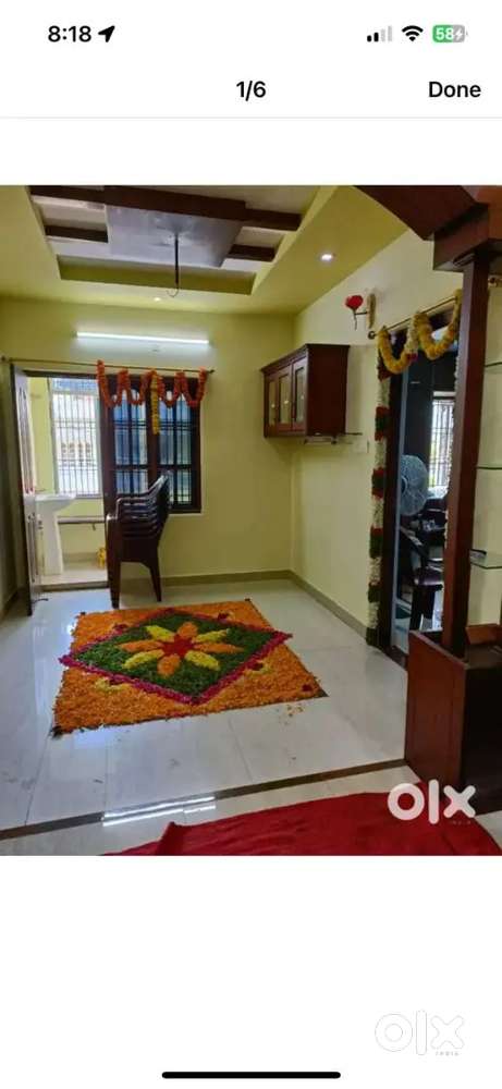 East facing spacious flat for rent