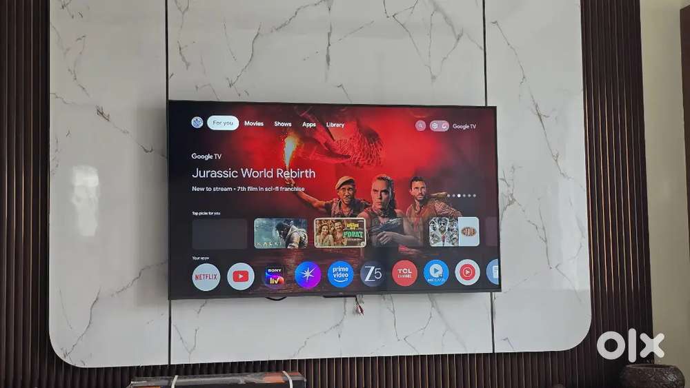 TCL QLED 55 4 day used