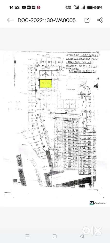 மதுரை மாட்டுத்தாவணி சரவண ஸ்டோர் எதிரே TM நகரில்