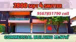 4 shutter 2800 sqft space for rent in palakkad town area