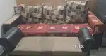 Five siter sofa set 4 year old & couch