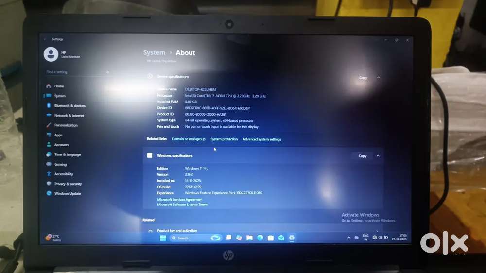 HP LAPTOP INTEL CORE