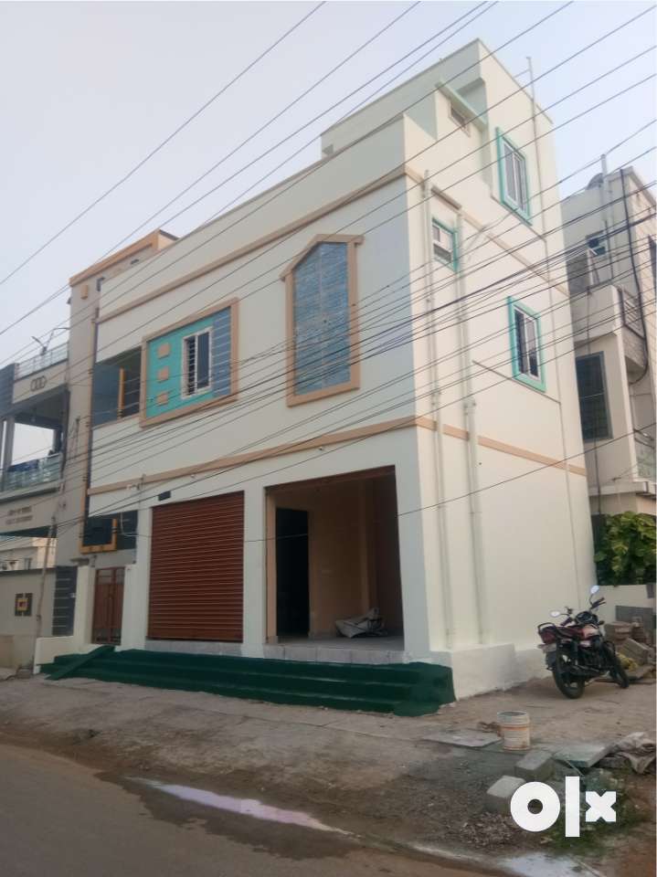 Independent House for sale with 2 shops in ground floor at Gorantla