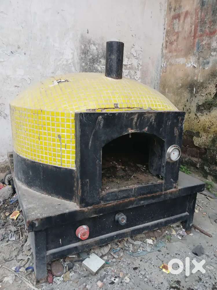 Steel food cart & Gas Oven