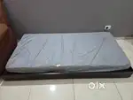 Single under bed with mattress