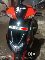 Ntorq 125 black red