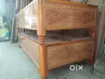 {SHANDAR FURNITURE}  NEW  SAGWAN HARD BOARD PLYWOOD SINGLE BED DIWAN