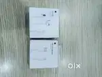 Apple type c usb cable and earphones