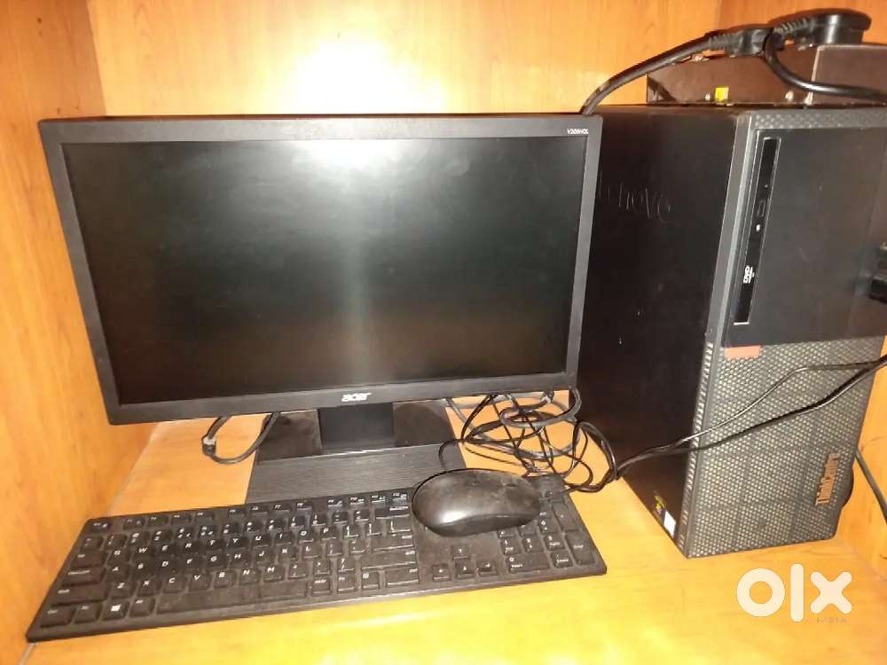 Computer lenovo full setup all cpu in new condition 500 SSD / 500diskk