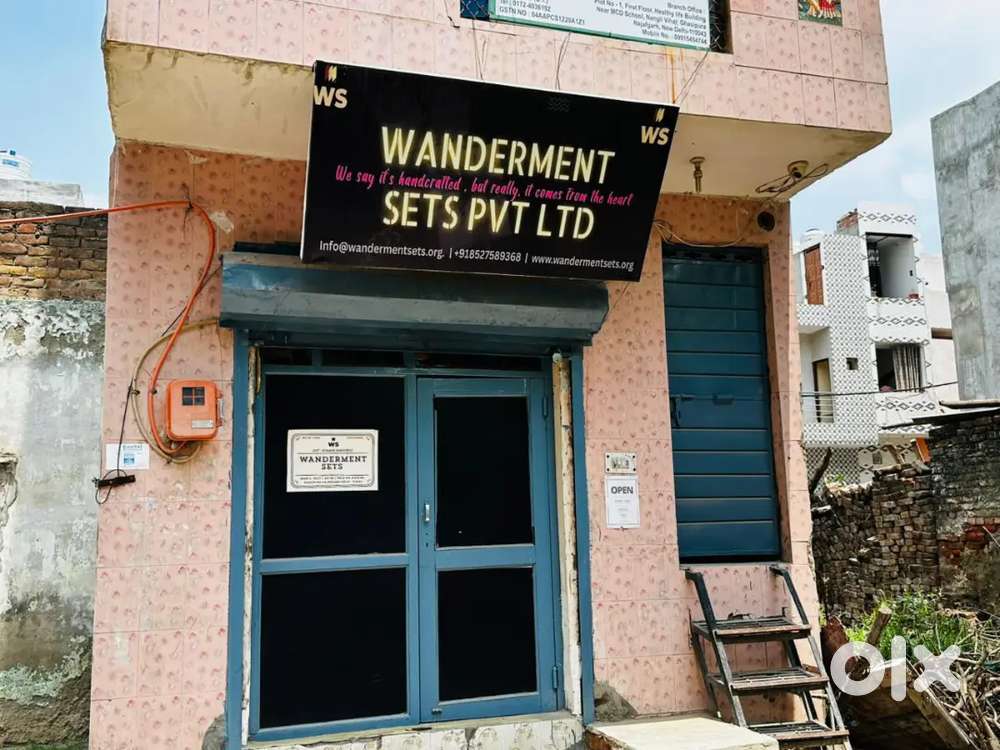 Without brokerage Fully Furnished Shop office for rent near Dwarka mor