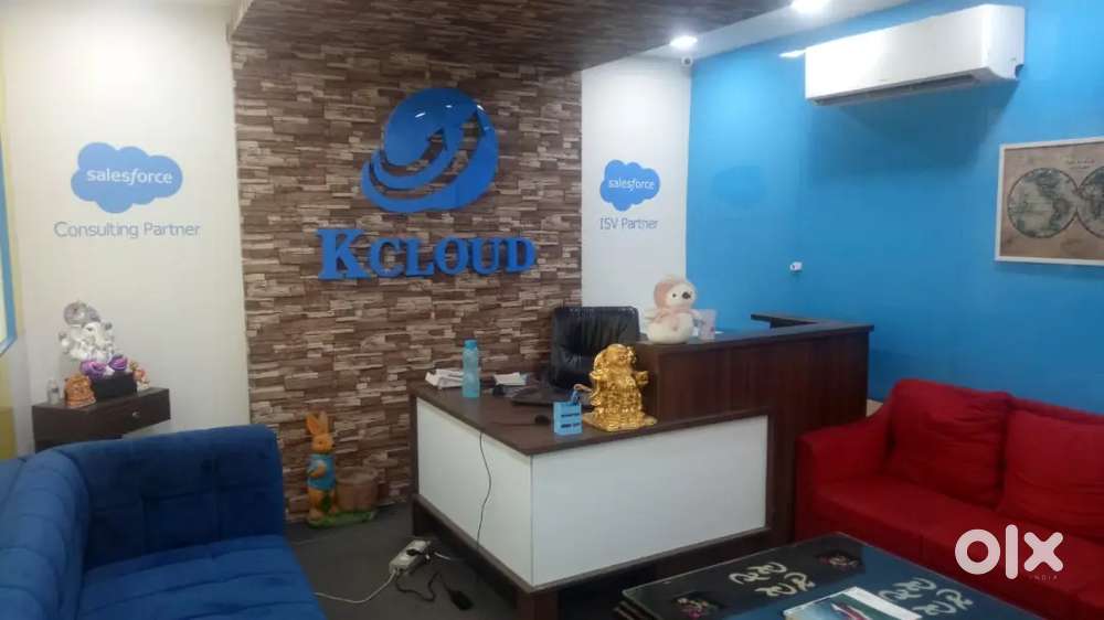 60 workstation, 4cabin, conference, reception, pantry, server room