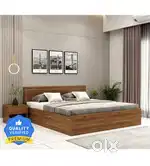 Premium Enginner Wood King Size Bed