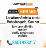 Urgent need courier delivery boys