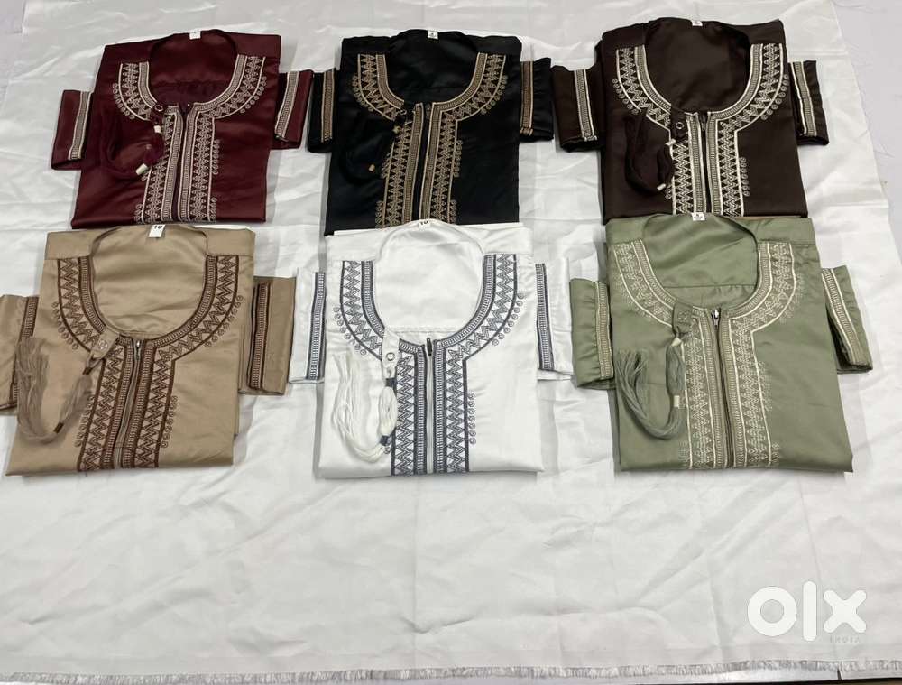 Kids ethnic kurta pyjama & jubba