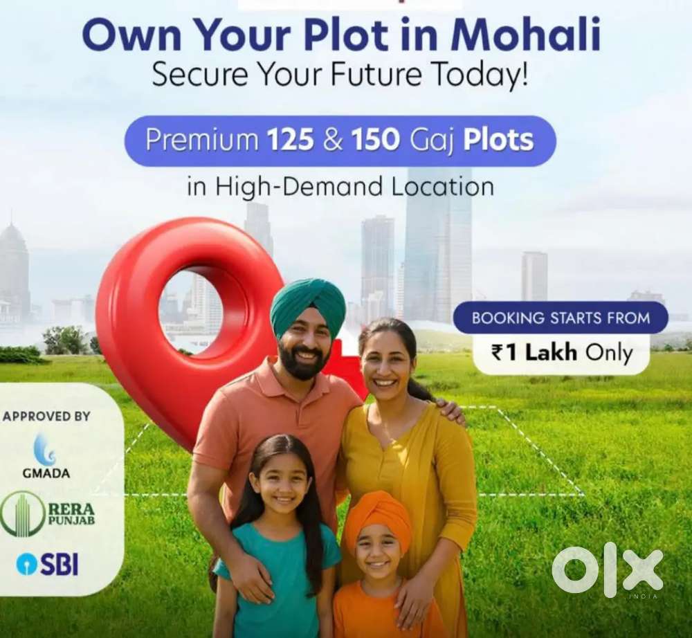 132 Gaj Rera approve township Plot sale Near Landran mohali