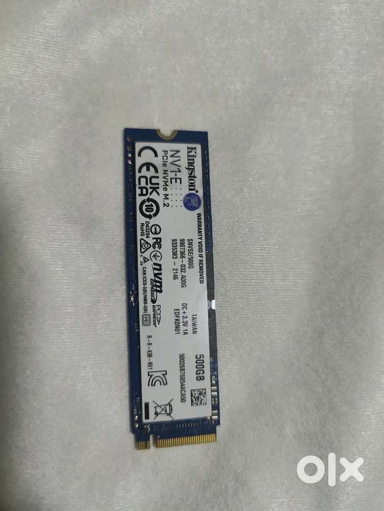 SSD 500 Gb Kingston Brand NVME UNUSED