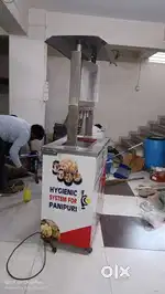 Panipuri automatic machine