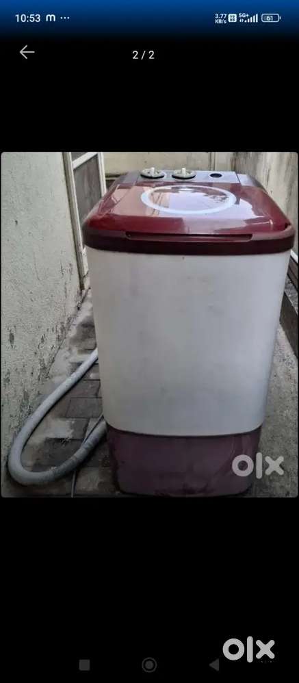 Onida Semi automatic washing Machine with very Good Condition.