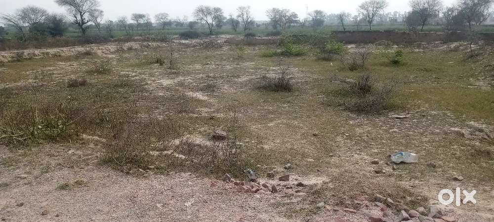 100 gaj plot near lotus city goverdhan ganeshra Link road