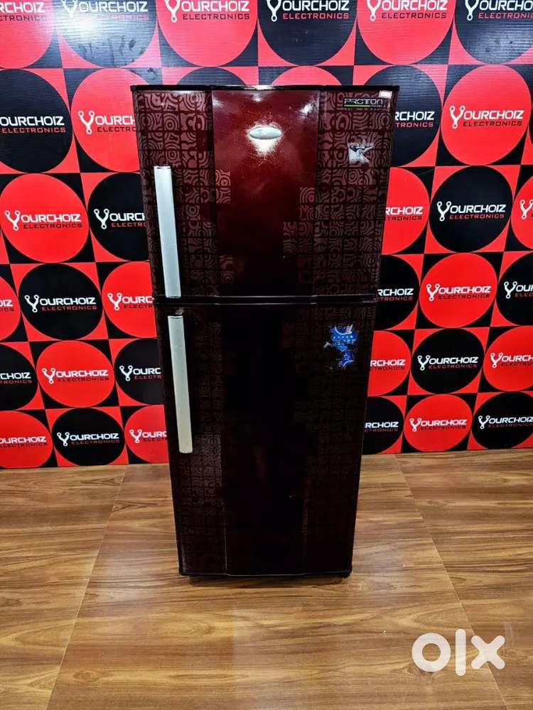 Whirlpool double door fridge