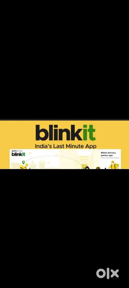 Hiring for noida blinkit delivery boy job