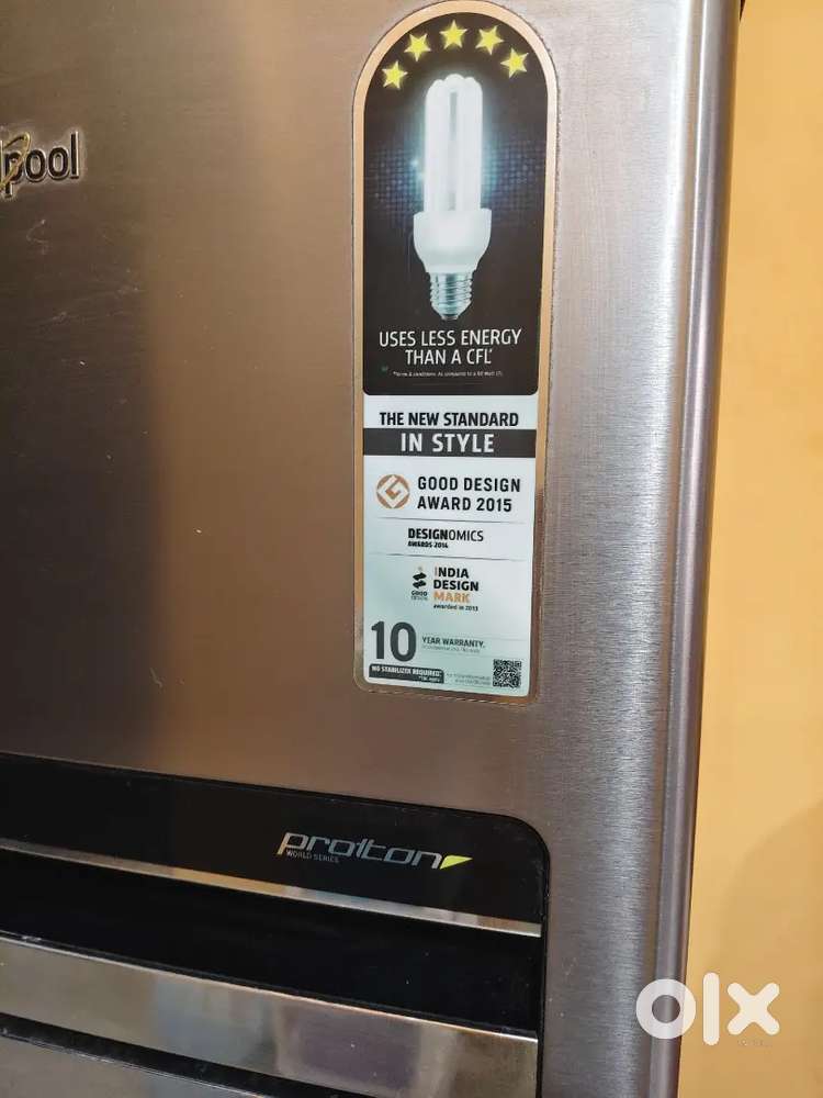 3 Door fridge with 10 yrs warranty