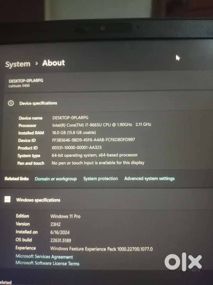 dell latitude 400 rs 36000