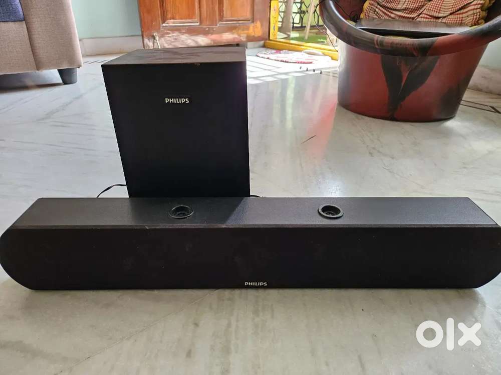Philips sound bar and woofer