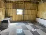 House roof top with cooling sheet shead