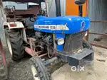 Tractor with blasting comprasor