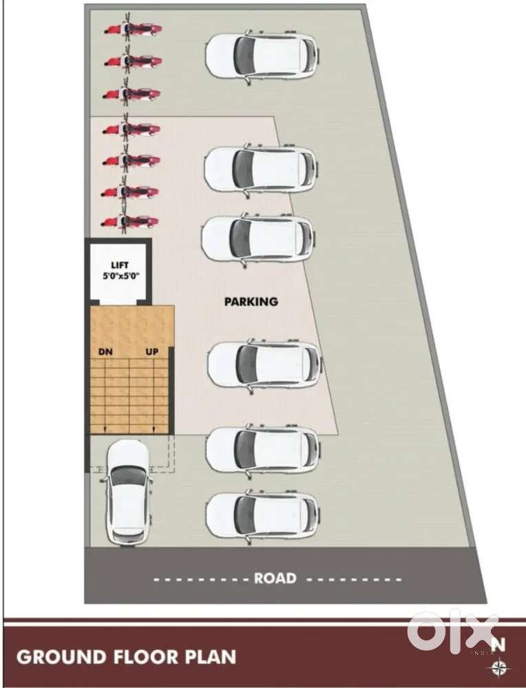 @ Chetna Nagar 780 sqft 1bhk flat for sale