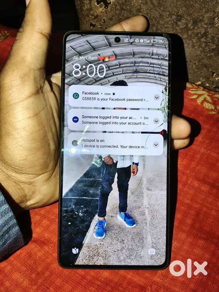 Redmi not 13 screen damage touch