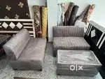 ₹14,999 Sofa with Glass Top Centre Table