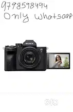 Sony mark 4 hybrid 10 bit camera with kit lens
