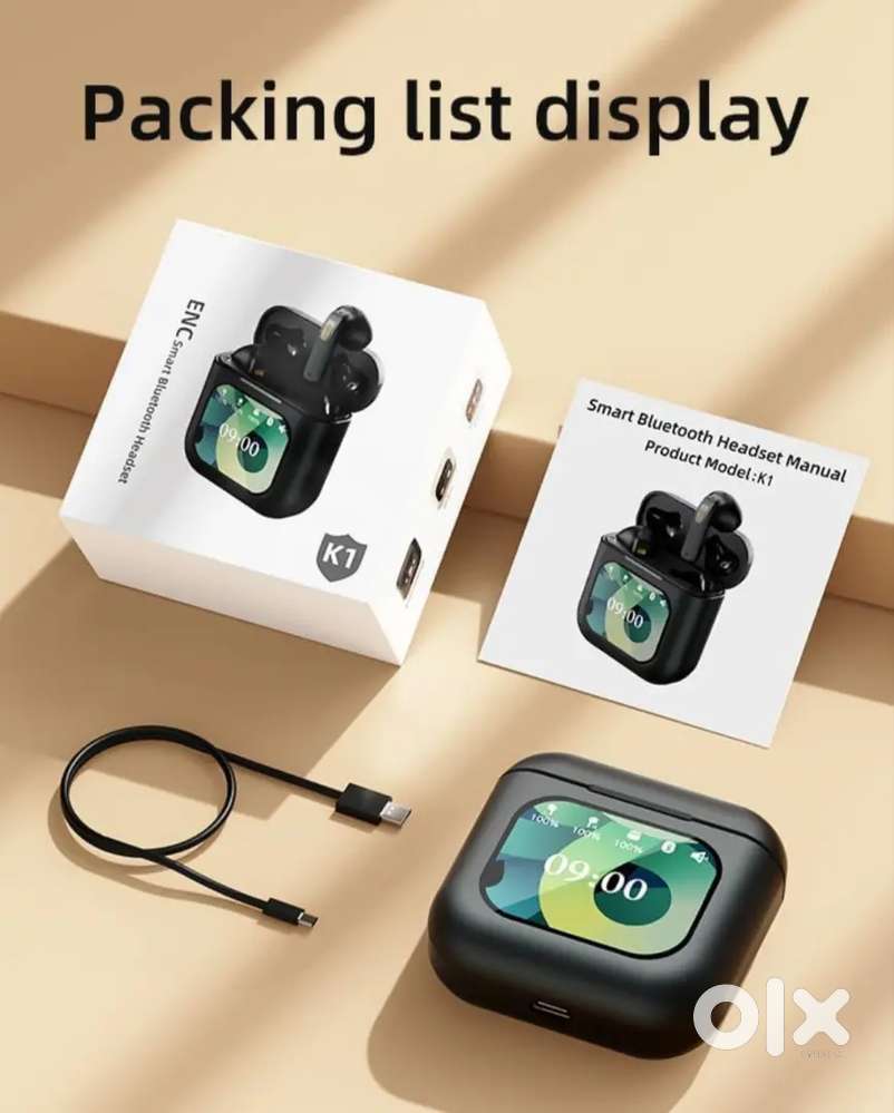 New Display bluetooth White and black