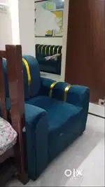 1 month old New Condition Sofa 3+1+1 dining tableSell