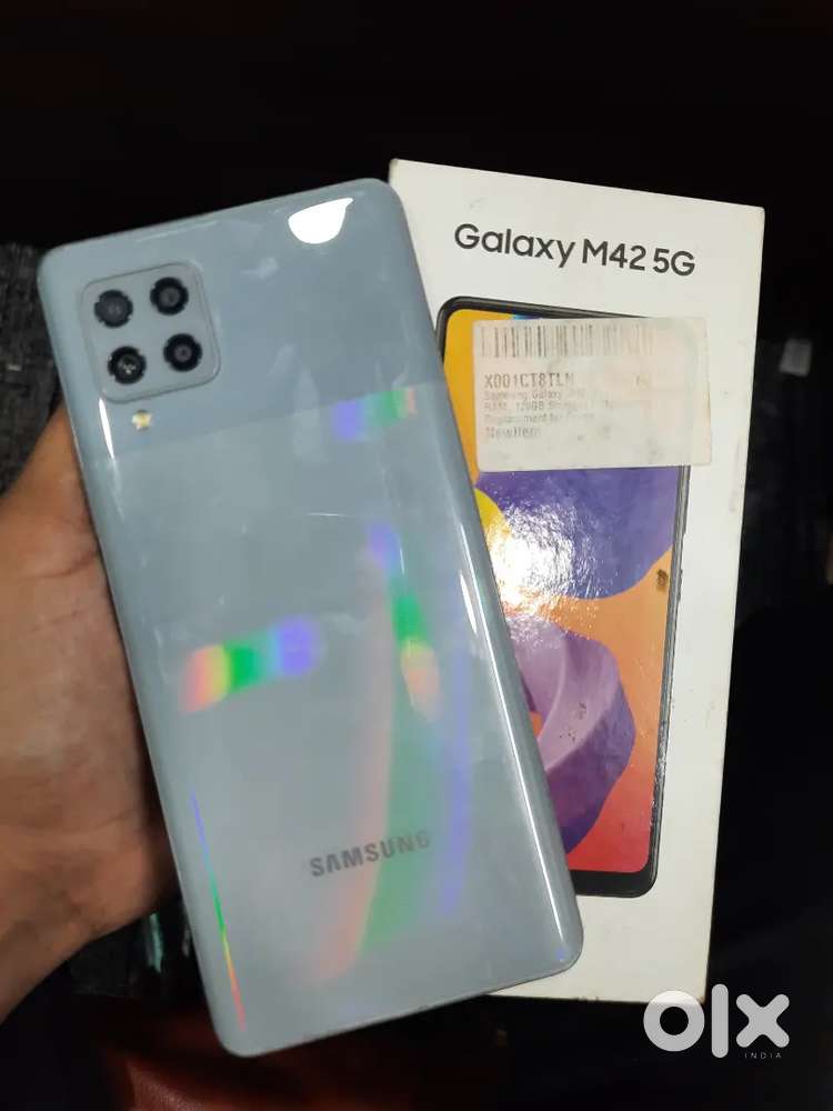 Samsung Galaxy M42 5G 6/128gb with Box And charger